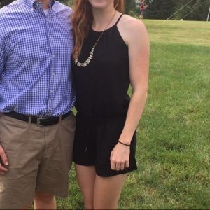 Adorable black Gap romper - with pockets!!